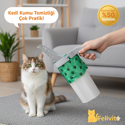 3'ü 1 Arada Akıllı Kum Temizleyici