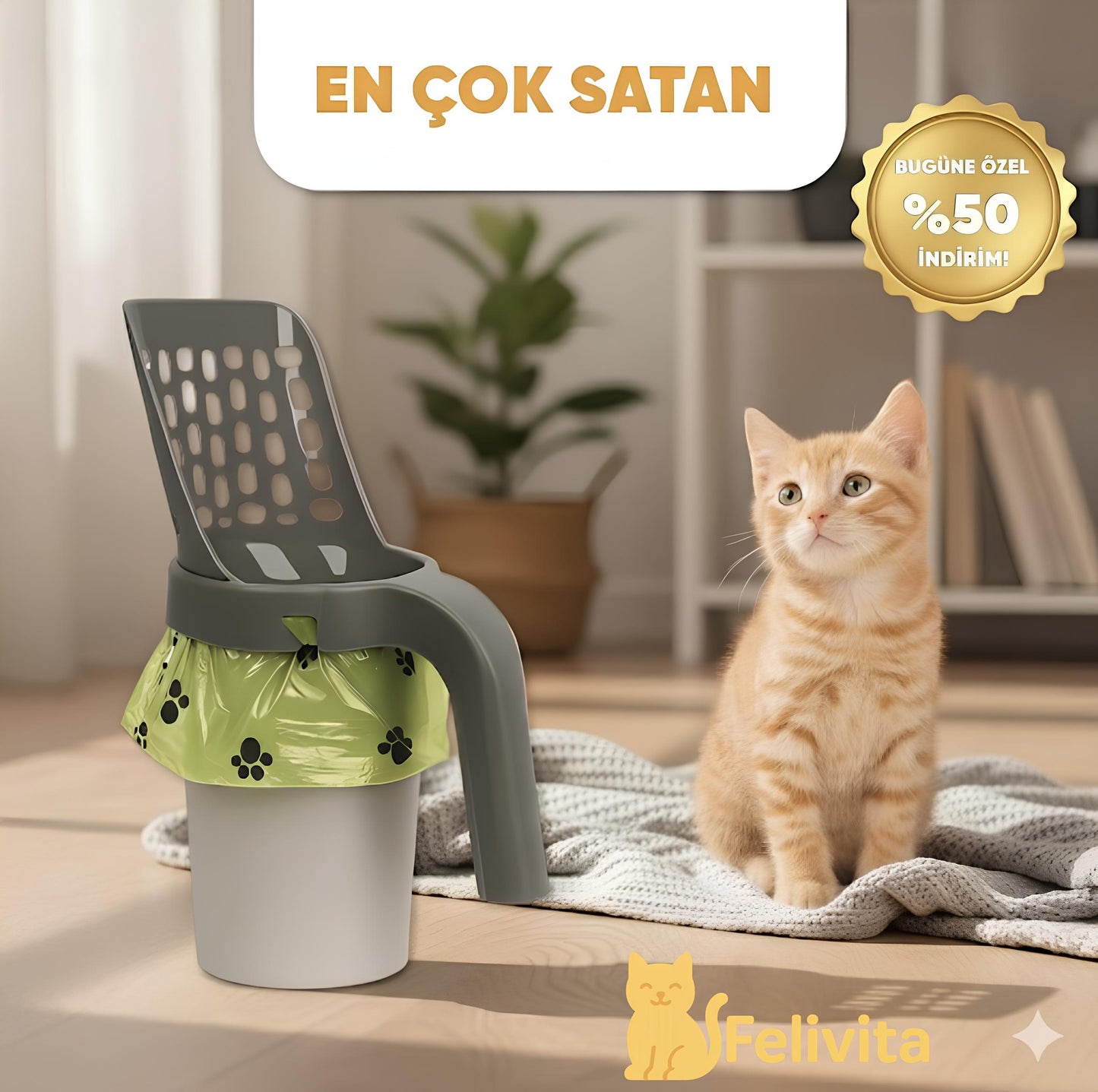 3'ü 1 Arada Akıllı Kum Temizleyici